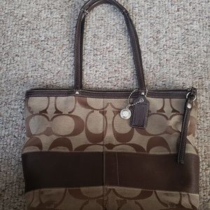 Brown Coach purse